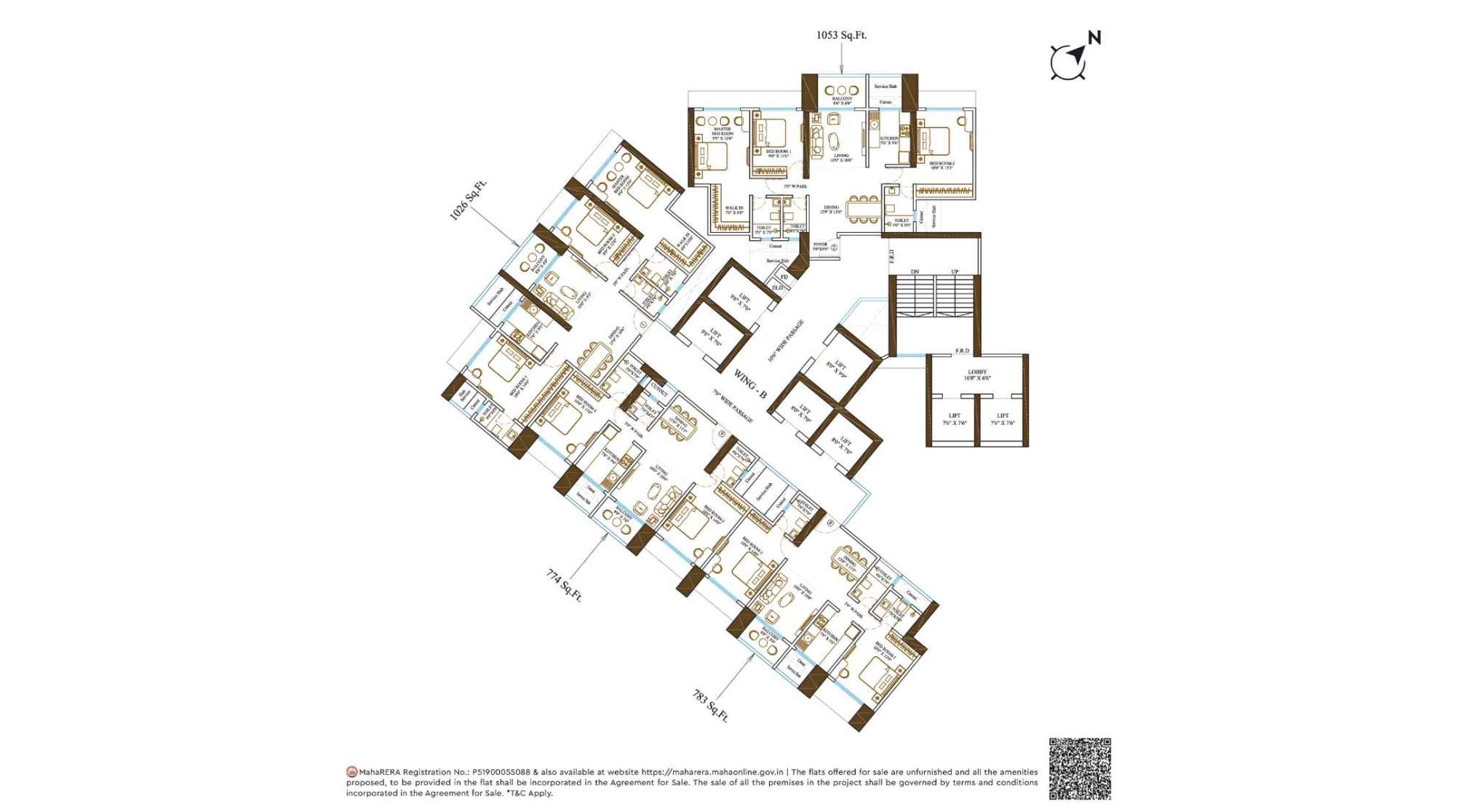 Promesa-Fremont-Floor-Plan-Wing-B