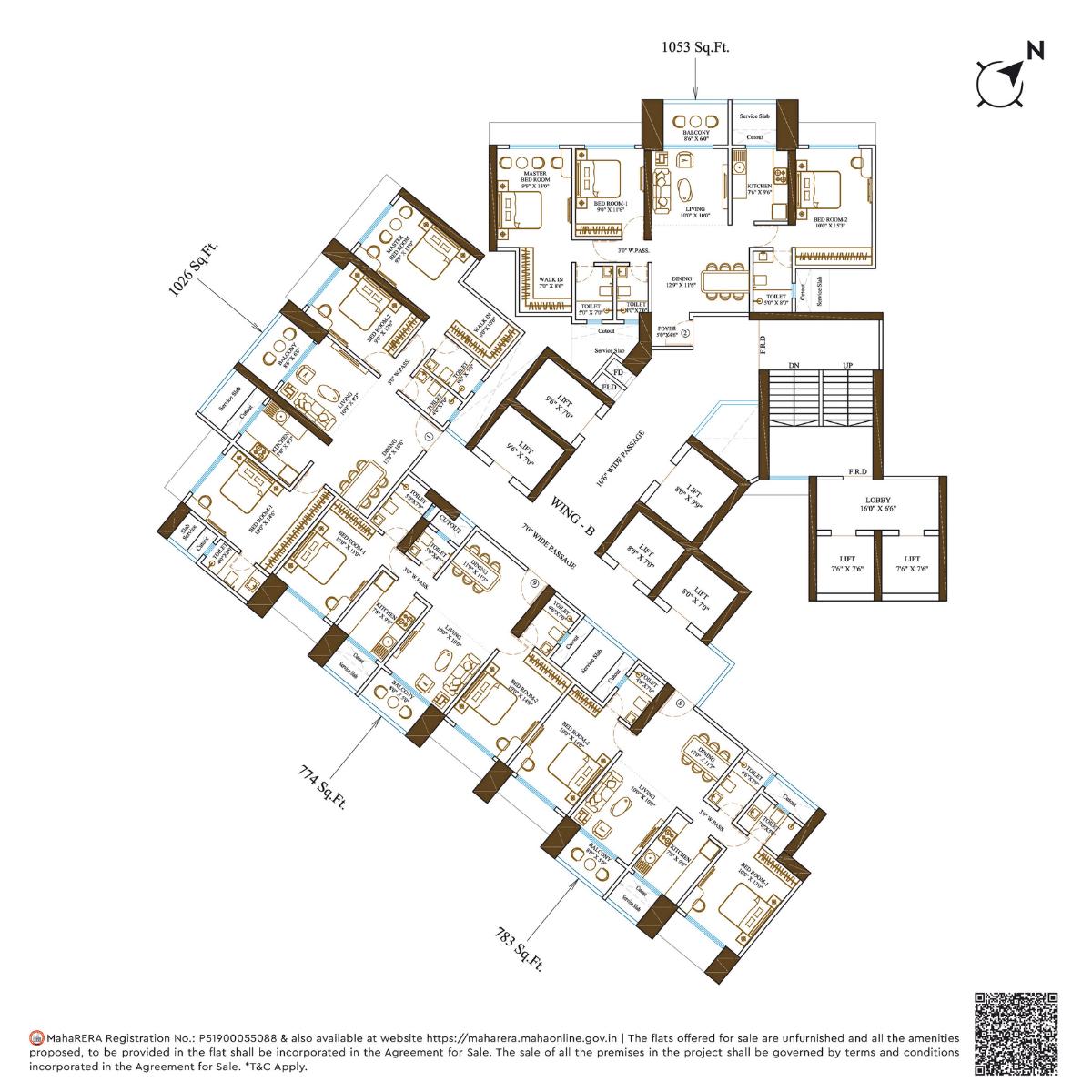 Promesa-Fremont-Floor-Plan-Wing-B